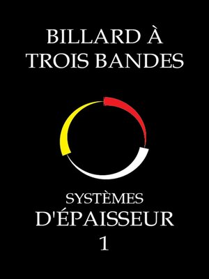 cover image of Billard À Trois Bandes--Systèmes D'épaisseur 1